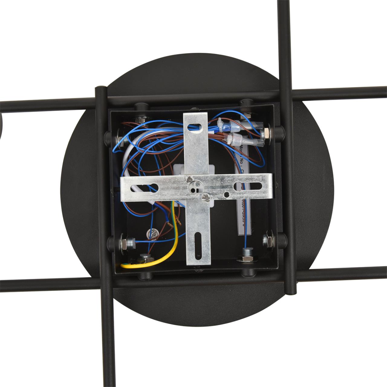 Светильник потолочный LUMION COMFI BENUA черный, золотой GX53*6 10W