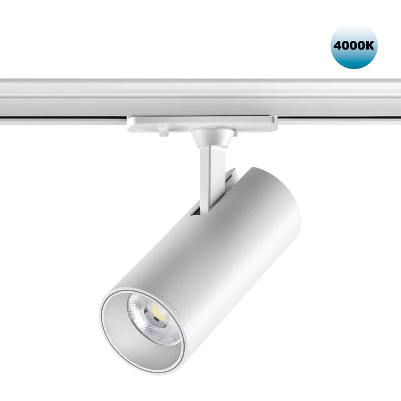 Светильник трековый однофазный двухжильный светодиодный NOVOTECH PORT SELENE белый LED 24W 4000К