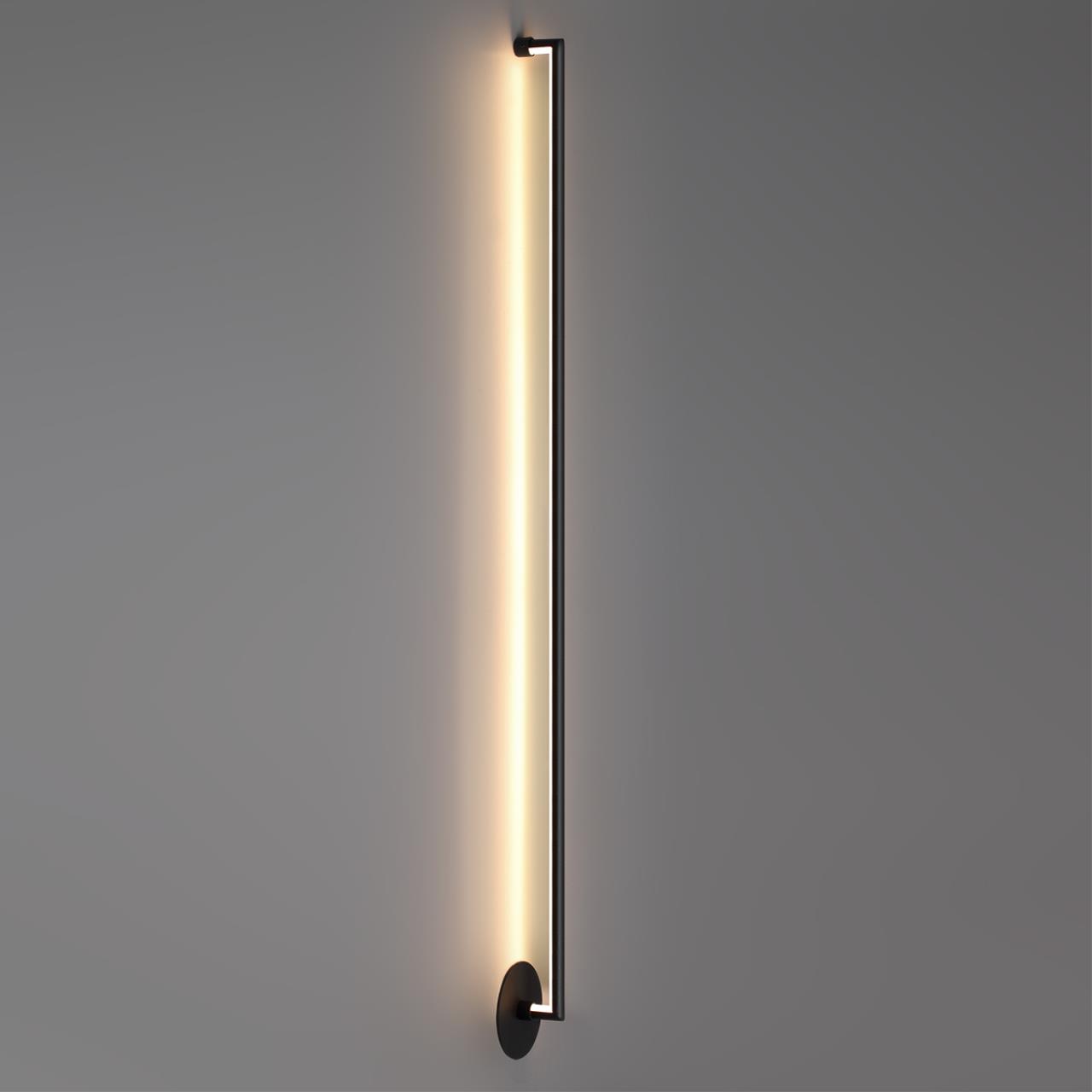 Hастенный светильник ODEON LIGHT HIGHTECH TEO черный LED*1 14W