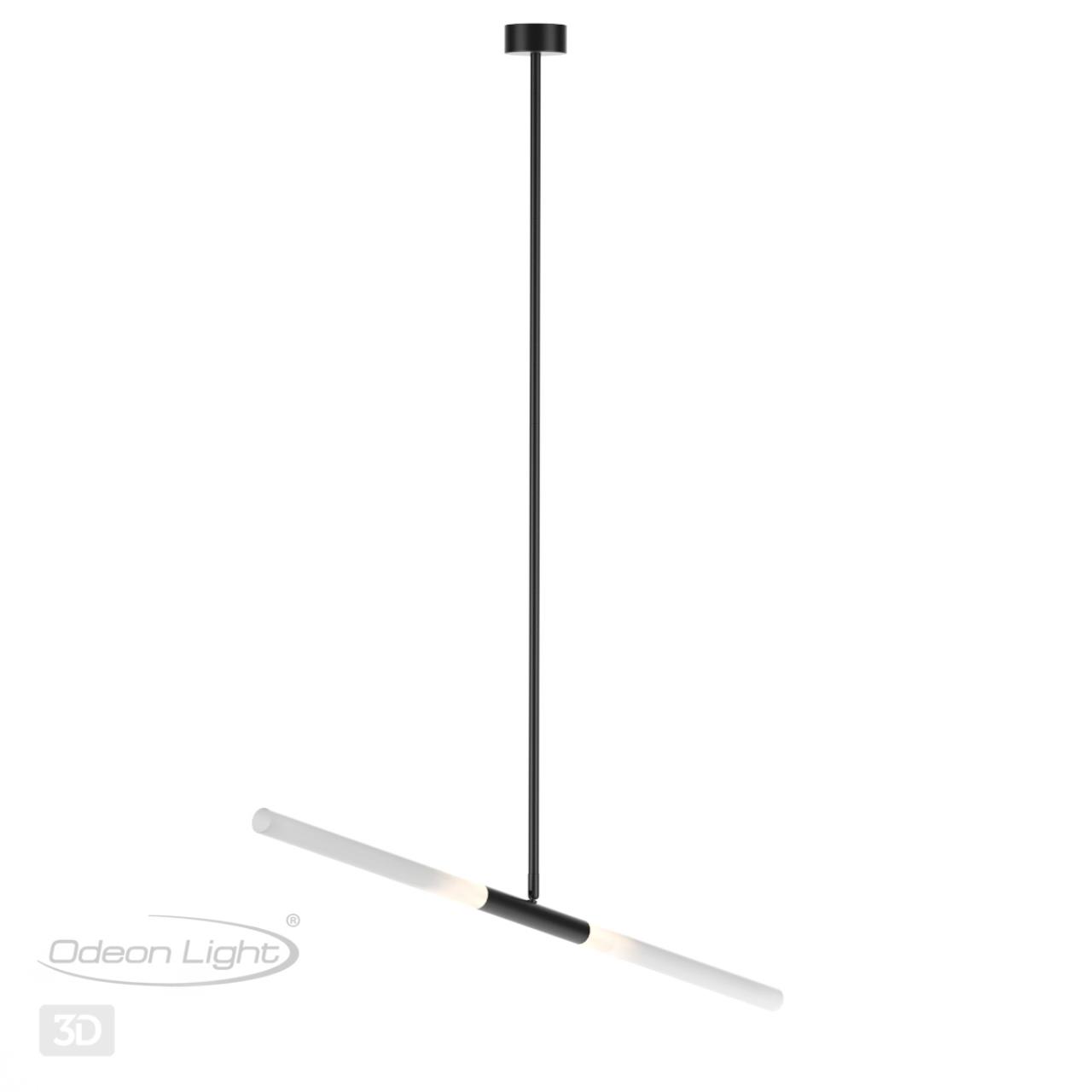 Потолочный светильник ODEON LIGHT HIGHTECH SOHO черный G9*2 10W
