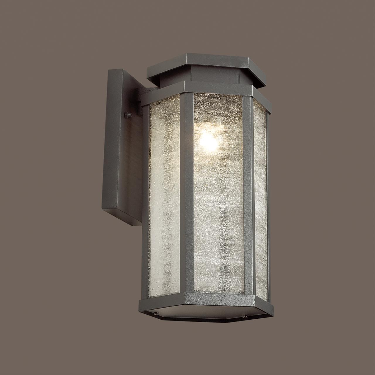 Уличный настенный светильник ODEON LIGHT NATURE GINO серый, черный