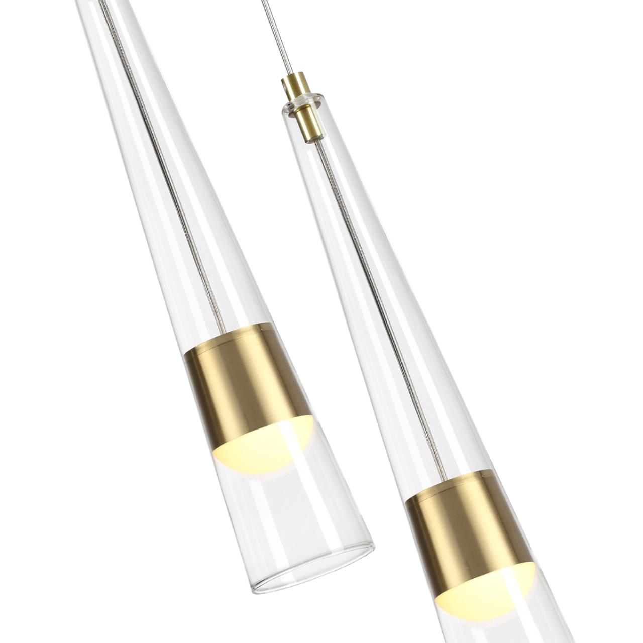 Бра ODEON LIGHT L-VISION LUMP золотой