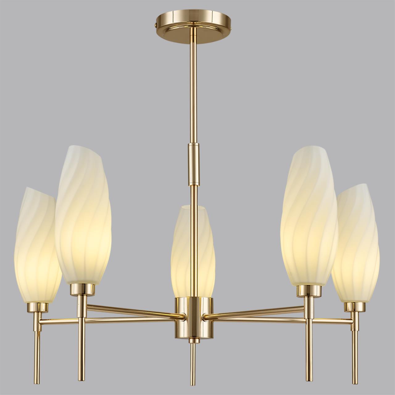 Люстра на штанге LUMION MODERNI SHIVON золотой