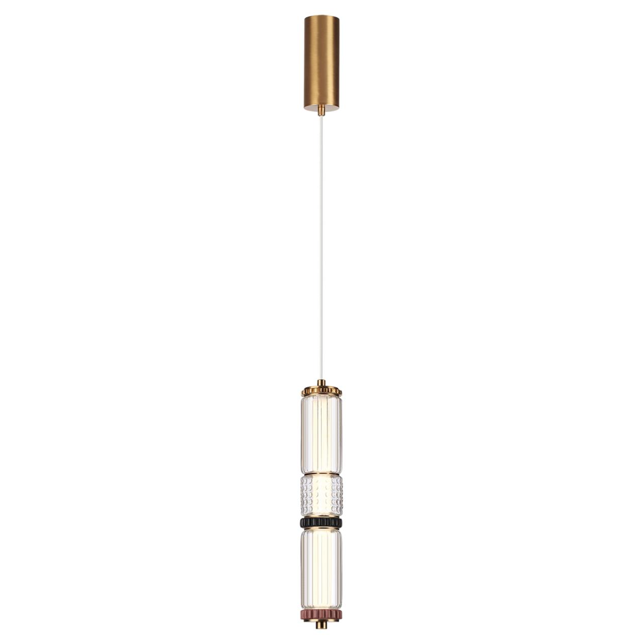 Подвес ODEON LIGHT EXCLUSIVE L-VISION COLLIER античная бронза, латунь LED*1 12W
