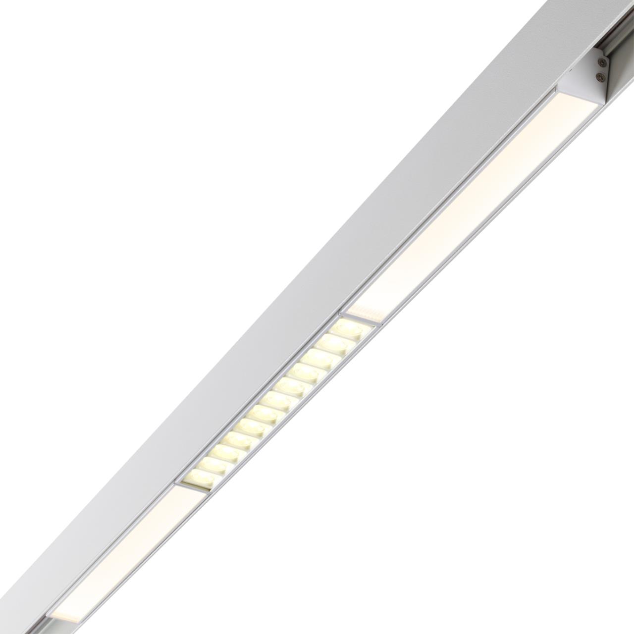 Трековый светильник для низковольного шинопровода NOVOTECH SHINO FLUM белый LED*1 12W 4000К 250 мм