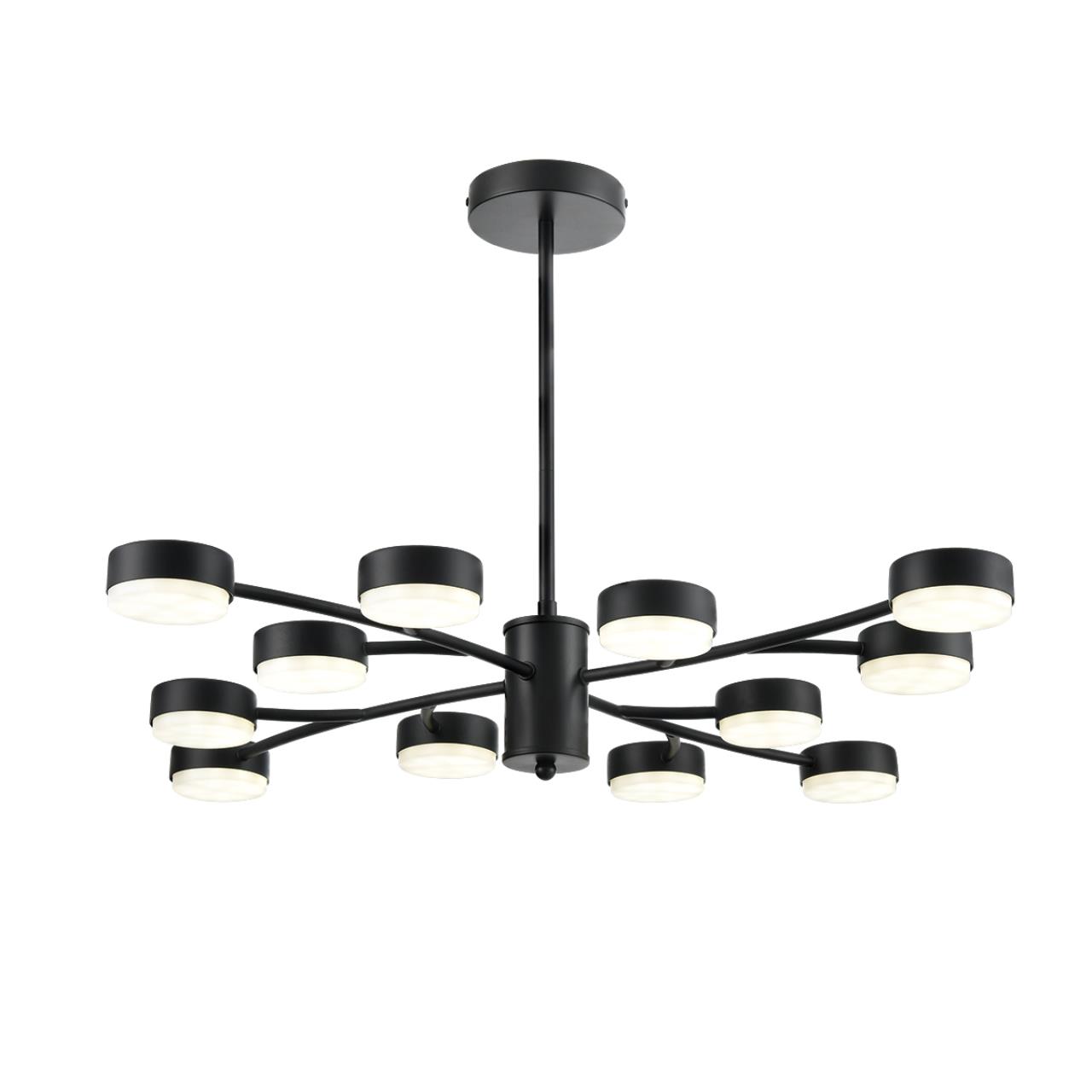 Люстра LUMION COMFI TORINA черный GX53*12 10W на штанге
