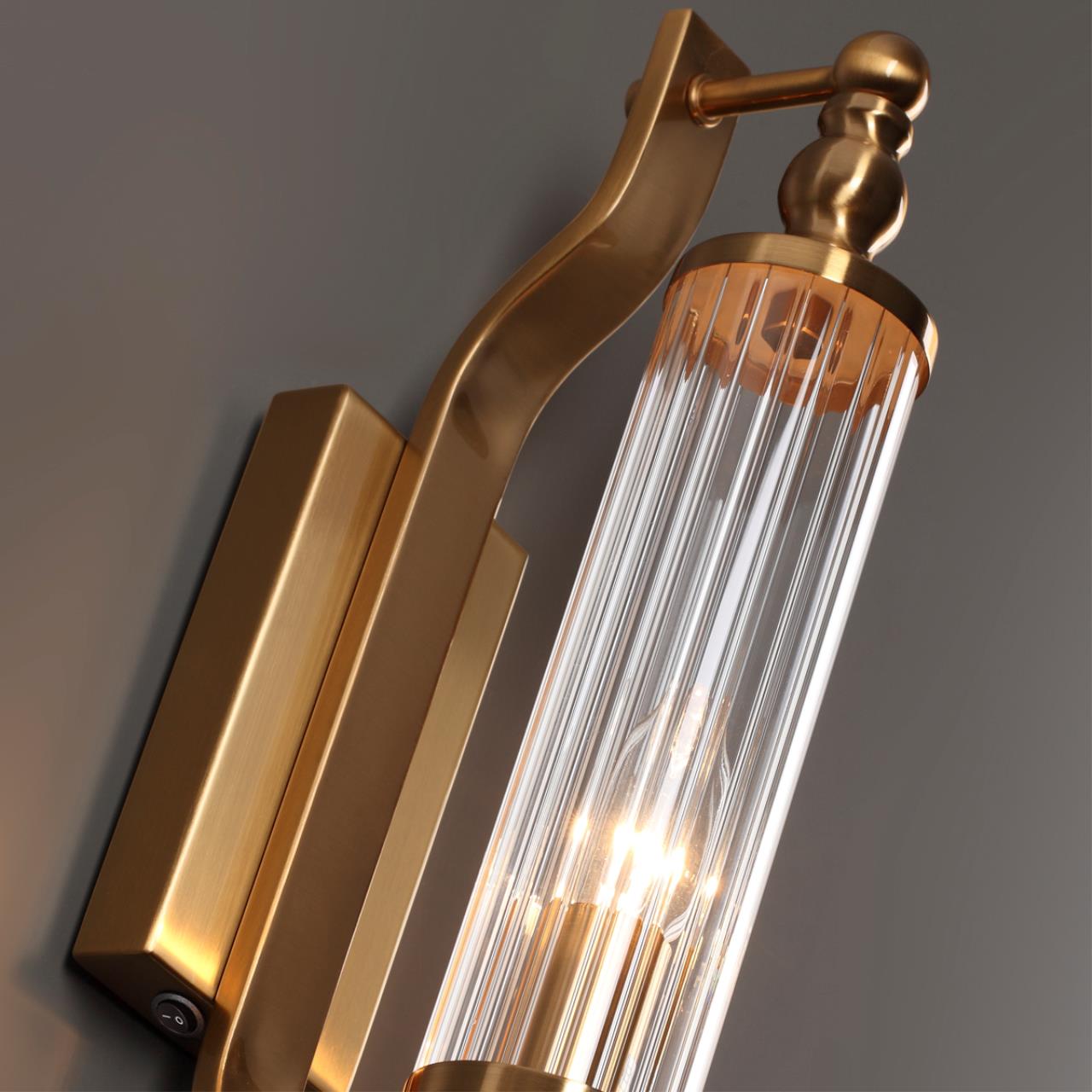 Настенный светильник ODEON LIGHT DROPS TOLERO бронзовый