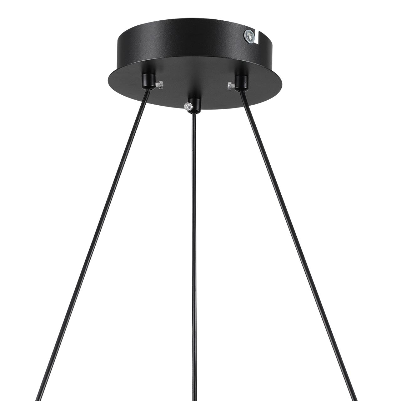 Люстра подвесная LUMION COMFI LAMINA черный, золотой GU10*9 10W