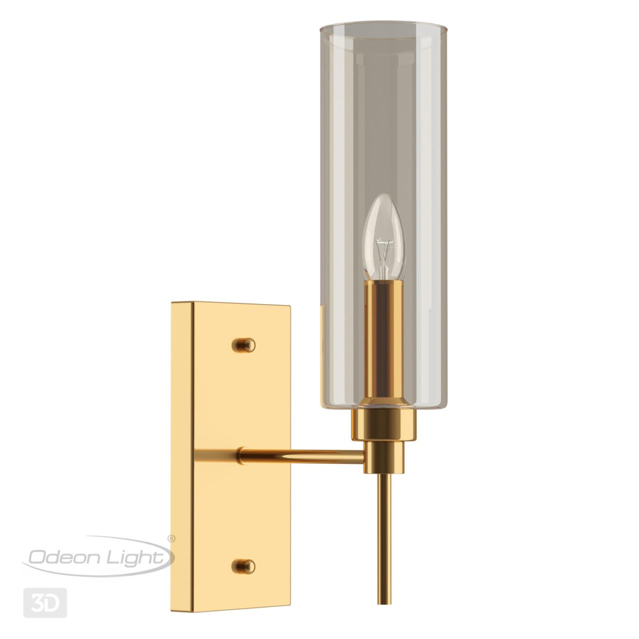 Бра ODEON LIGHT MODERN DIATRA золотой