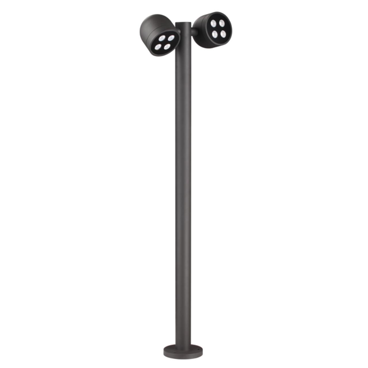 Ландшафтный светильник NOVOTECH STREET GALEATI серый LED*2 20W 3000К