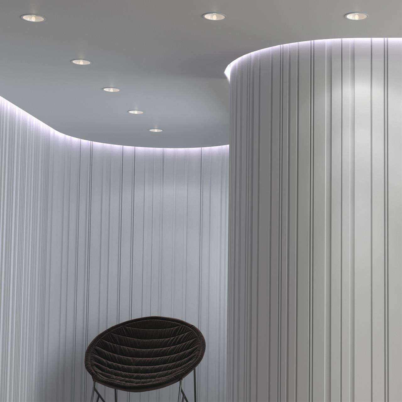 Светильник встраиваемый светодиодный NOVOTECH SPOT KNOF белый LED 10W 4000К плафон белый