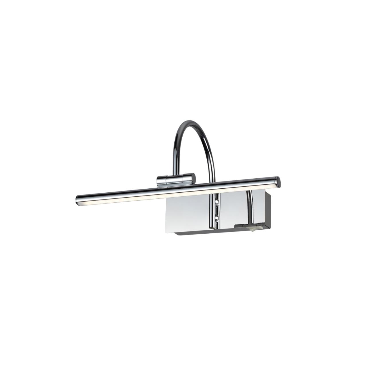 Подсветка для картин с выкл. ODEON LIGHT WALLI GEBA хром LED*1 5W
