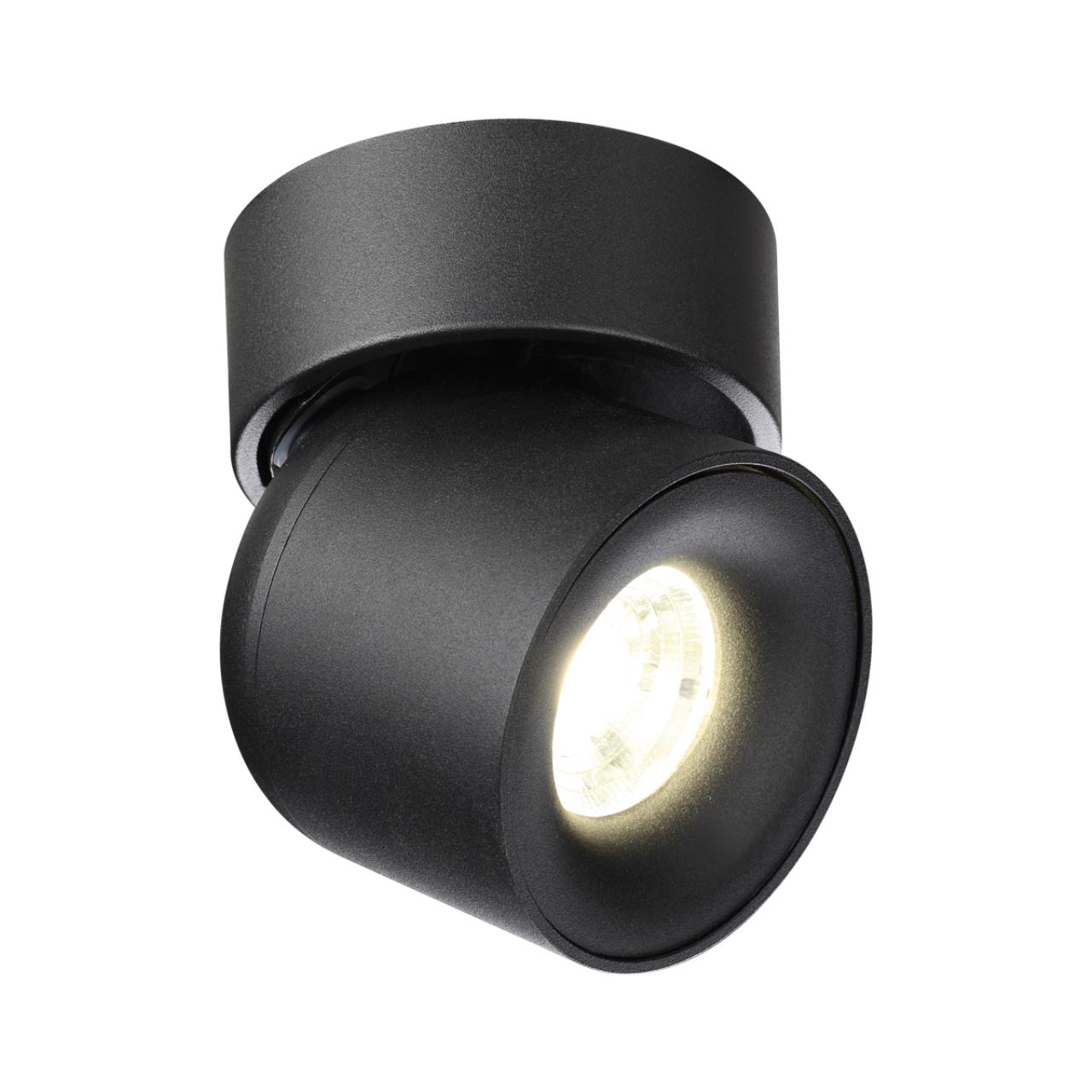 Светильник накладной светодиодный NOVOTECH OVER GESSO черный LED 10W
