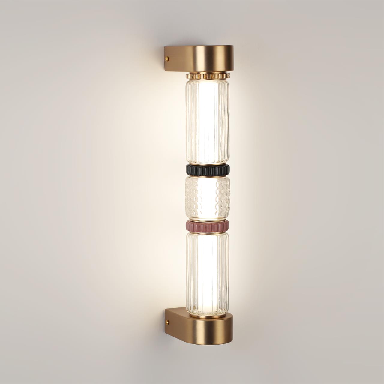 Настенный светильник ODEON LIGHT EXCLUSIVE L-VISION COLLIER античная бронза, латунь LED*1 12W