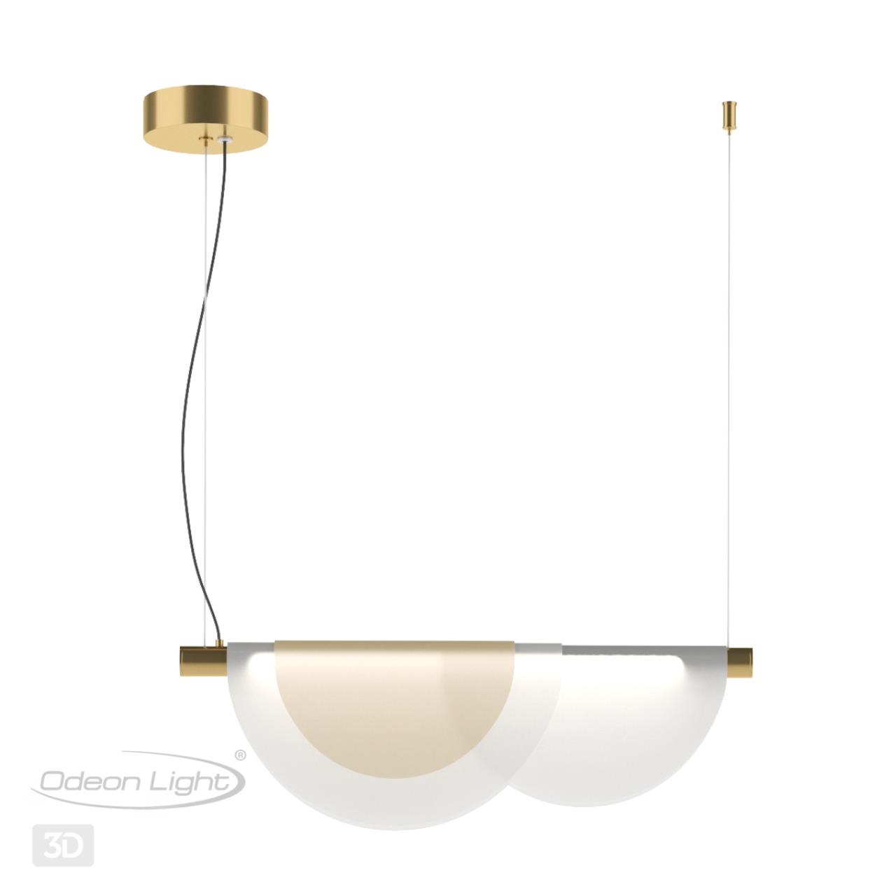 Подвесной светильник ODEON LIGHT MIDCENT COLLE античная бронза, латунь
