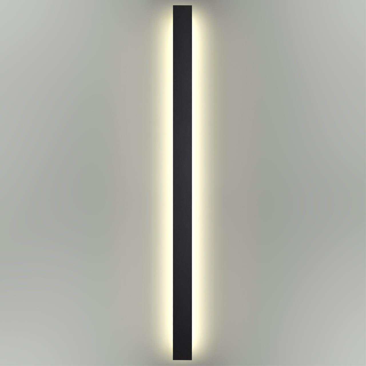 Настенный светильник ODEON LIGHT HIGHTECH FIBI черный LED*1 1*36W