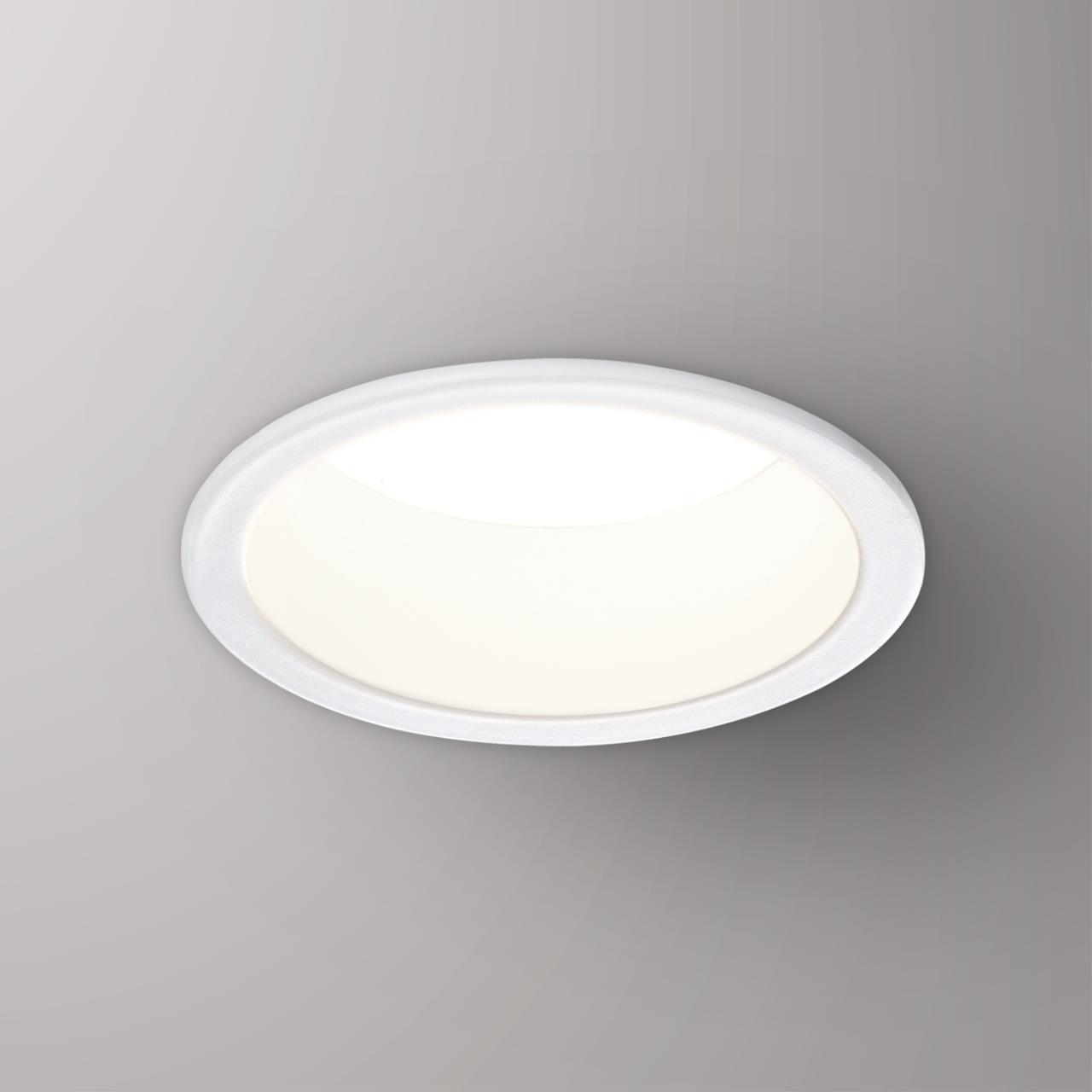 Светильник встраиваемый светодиодный NOVOTECH SPOT TRAN белый LED 6W 3000К