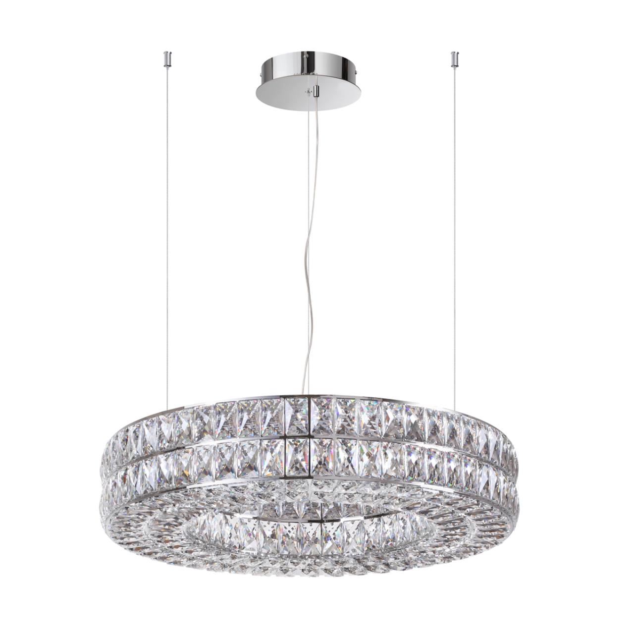 Люстра ODEON LIGHT L-VISION PANTA хром LED*1 52W