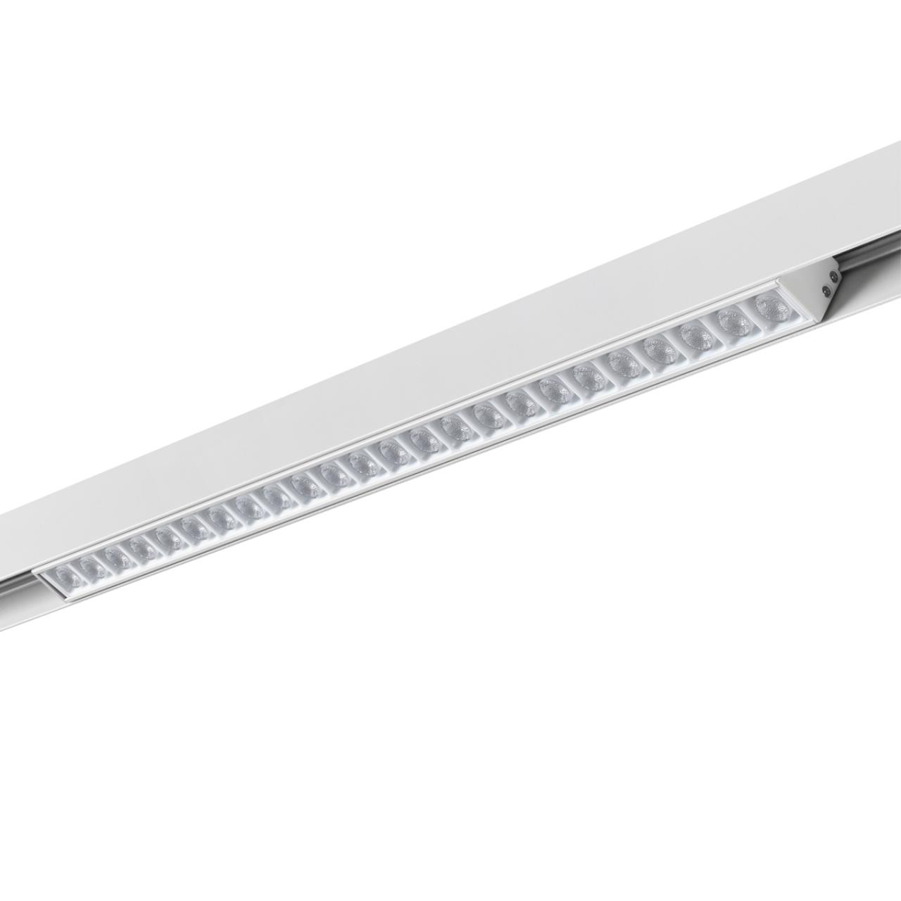 Трековый светильник для низковольного шинопровода NOVOTECH SHINO FLUM белый LED*1 24W 4000К 490 мм