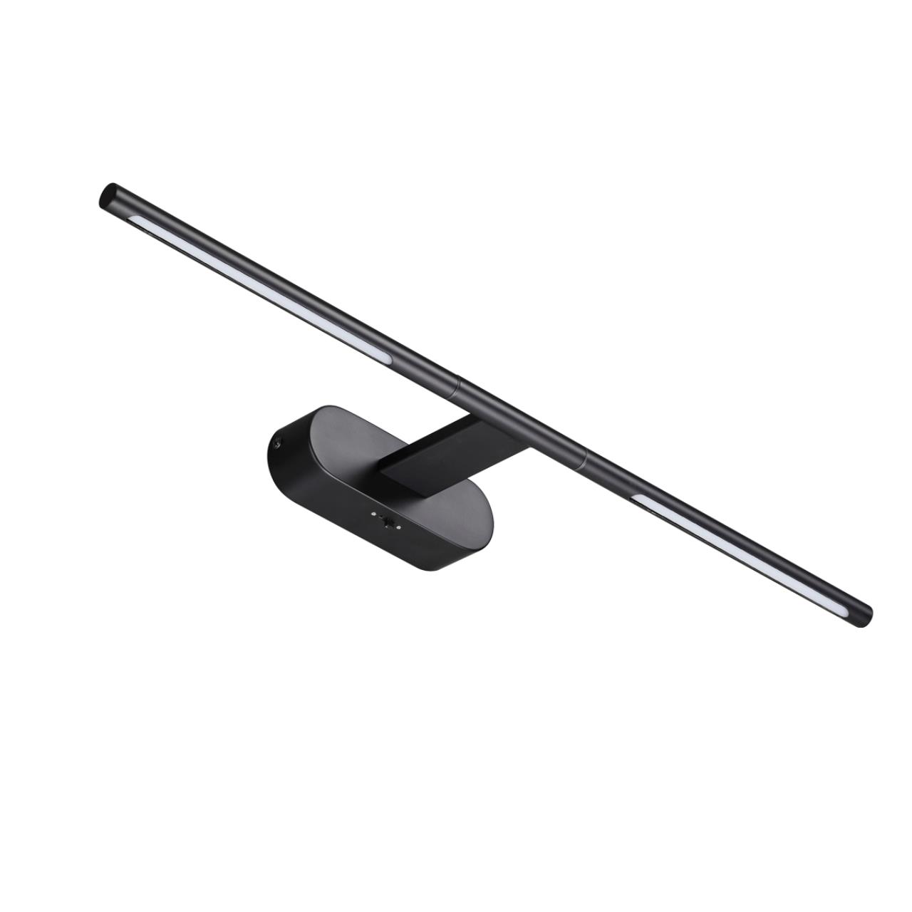 Настенный светильник ODEON LIGHT HIGHTECH ALEDO черный LED*1 8W 3000/3800/5100К 600 мм