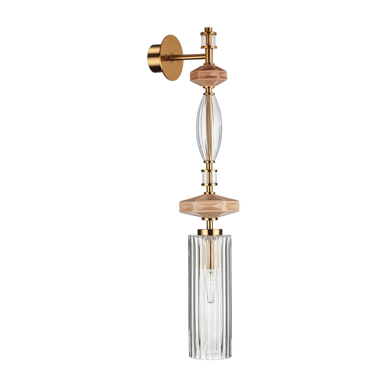 Настенный светильник ODEON LIGHT EXCLUSIVE MODERN TERRA античная бронза, латунь E14*1 10W