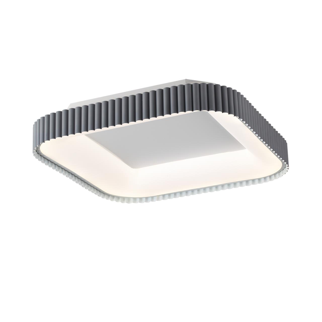 Потолочный светильник SONEX AVRA LED SHARMEL белый LED*2 56W+14W (3000-4000-6000)+3000К плафон белый; серый
