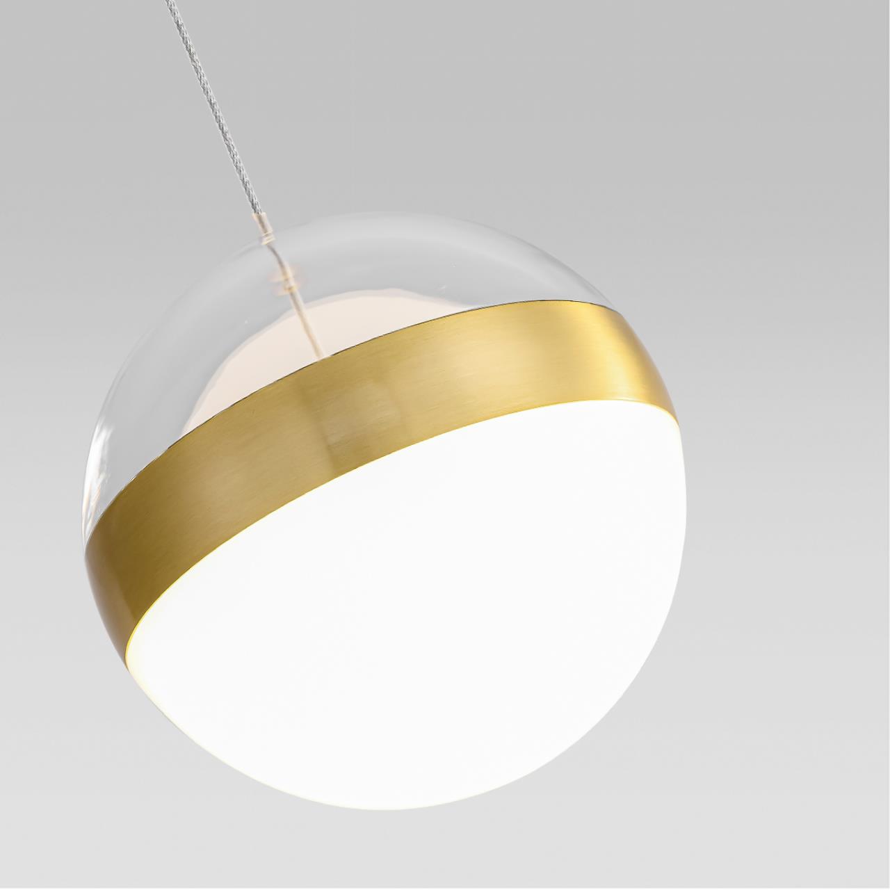 Подвес ODEON LIGHT L-VISION RONI античная бронза, латунь LED*1 12