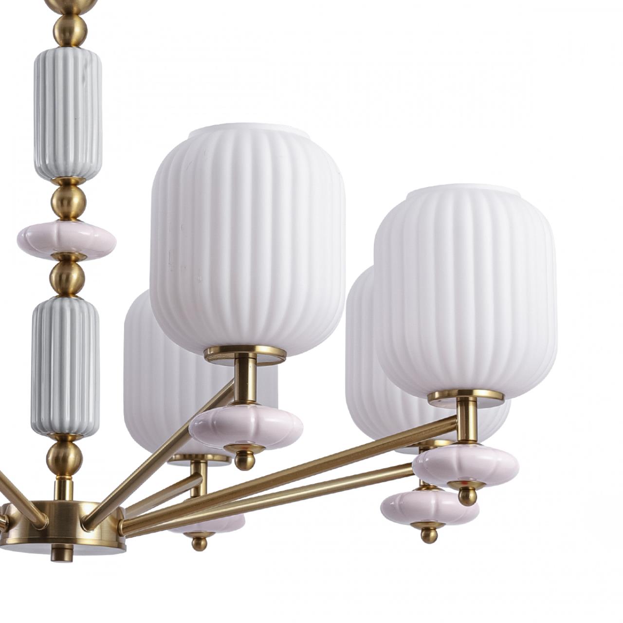 Люстра LUMION MODERNI ALEGRA бронзовый E27*8 10W