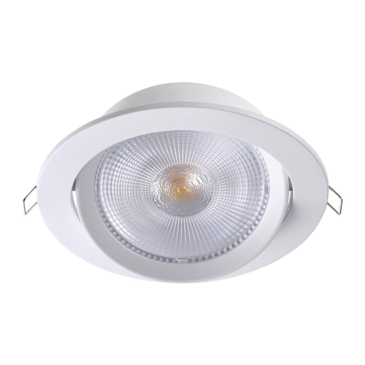 Светильник поворотный светодиодный встраиваемый NOVOTECH SPOT STERN белый LED*1 20W