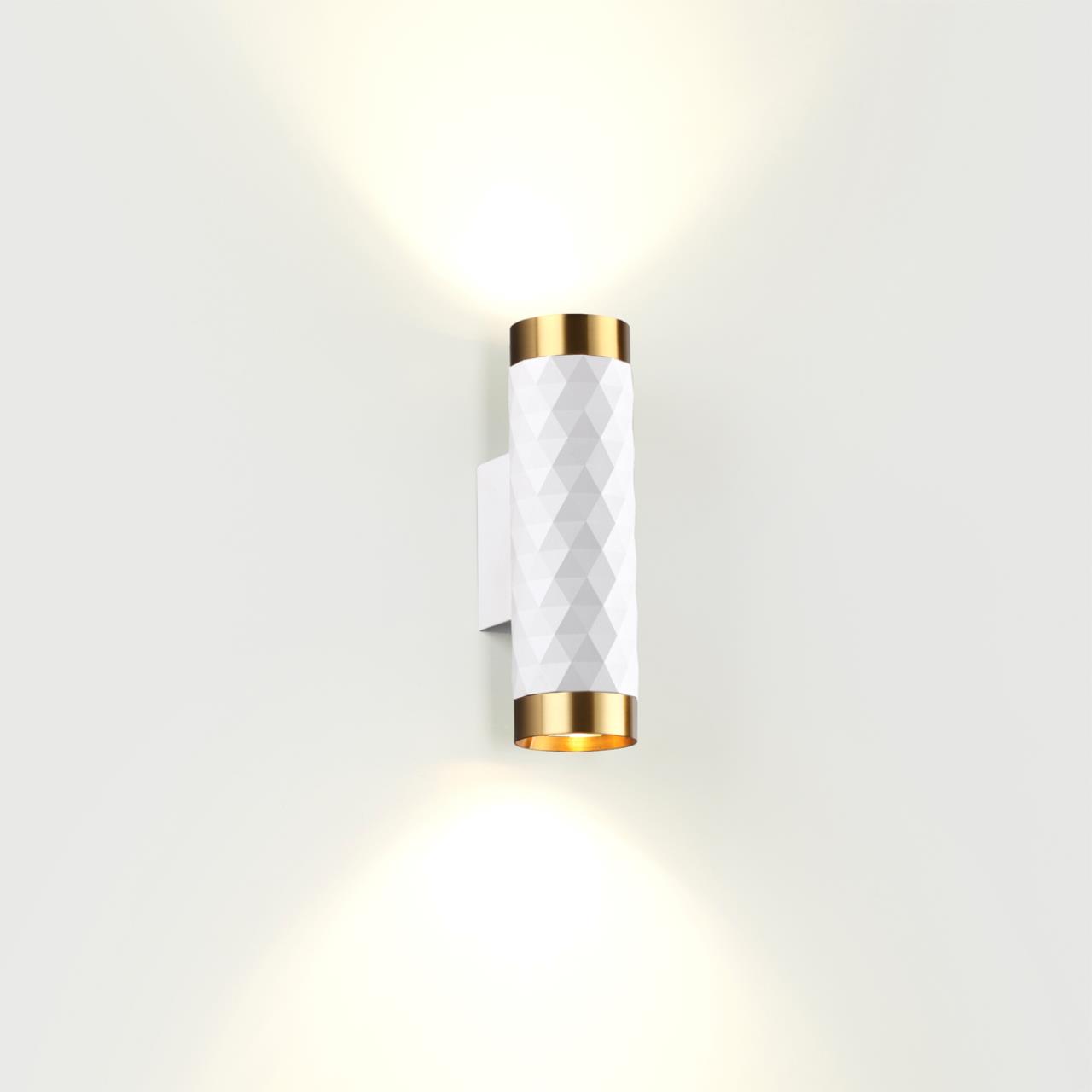 Настенный светильник ODEON LIGHT HIGHTECH AD ASTRUM белый, золотой