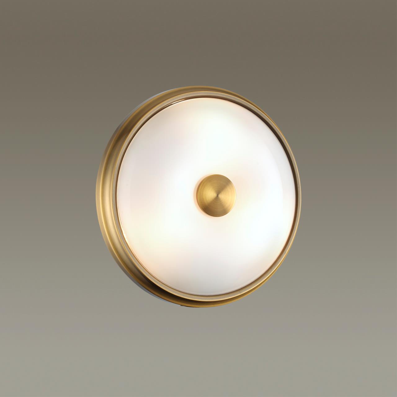 Настенно-потолочный светильник ODEON LIGHT WALLI PELOW бронзовый E14*2 10W