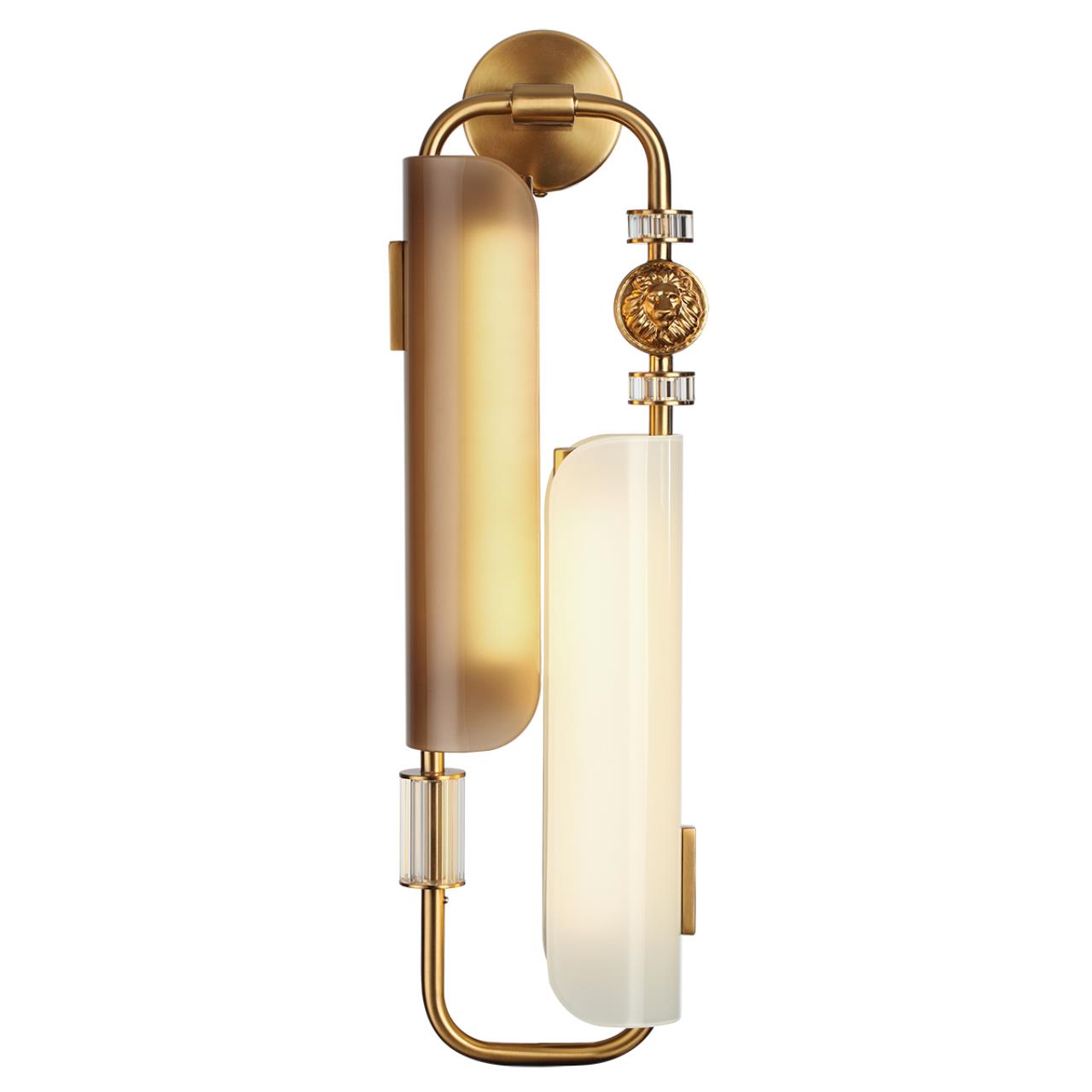 Бра ODEON LIGHT EXCLUSIVE MODERN LION античная бронза