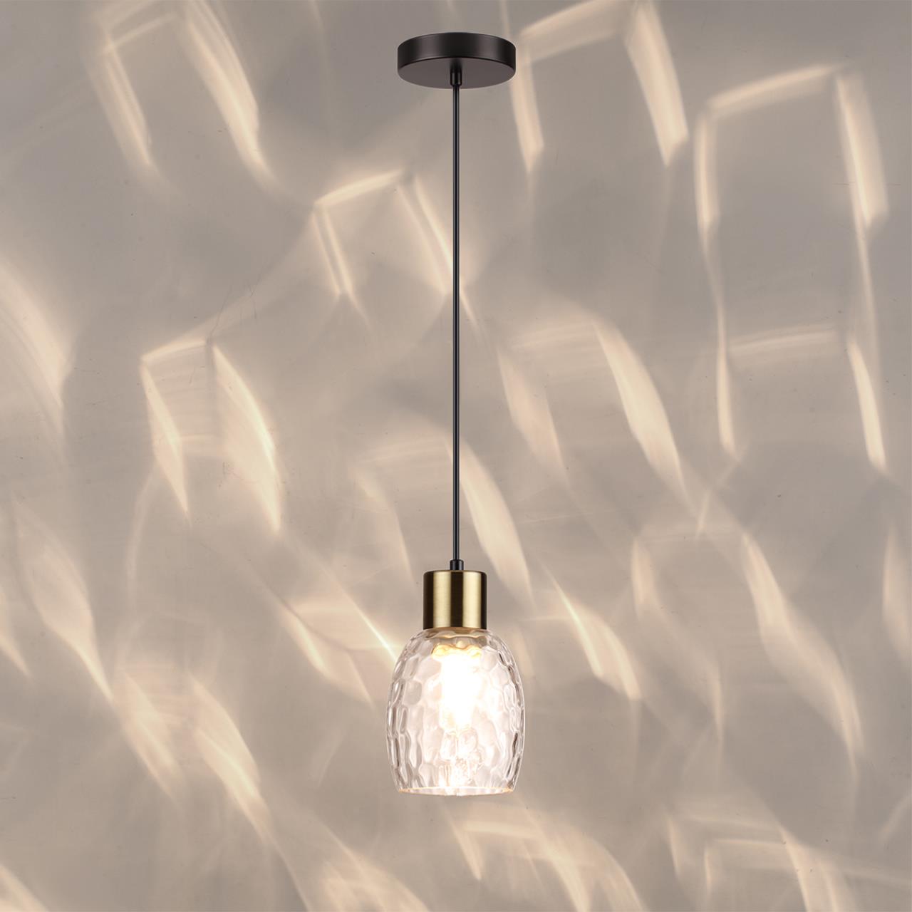 Подвес LUMION MODERNI ICE черный, золотой