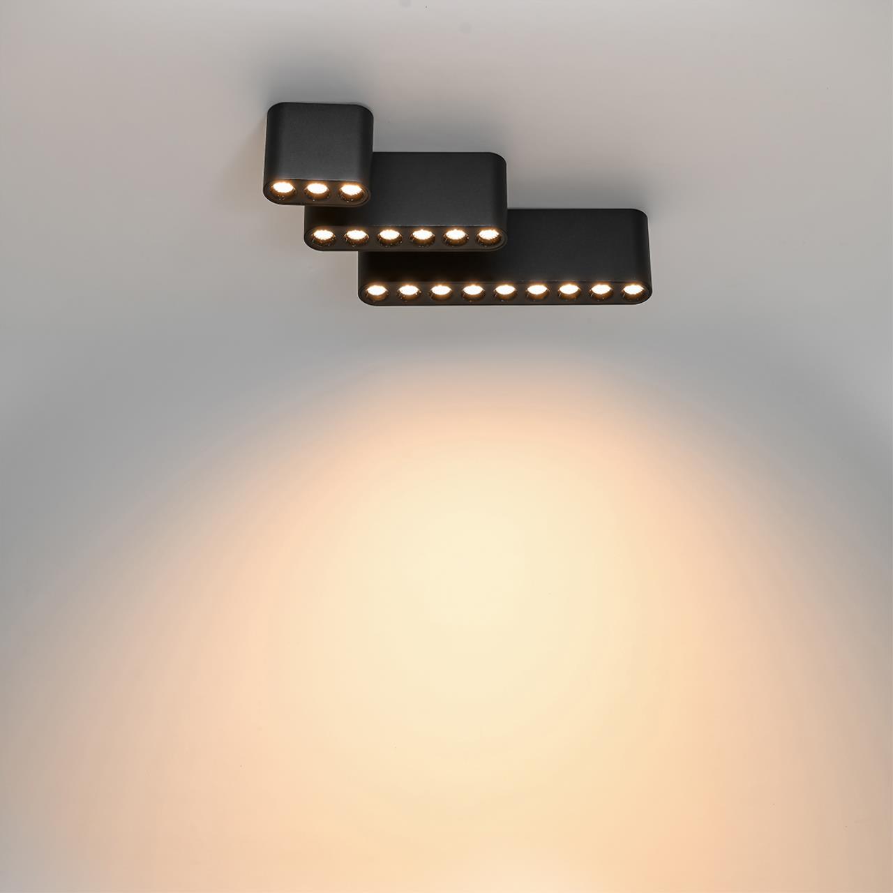 Потолочный ODEON LIGHT HIGHTECH SMALL черный LED*1 13W