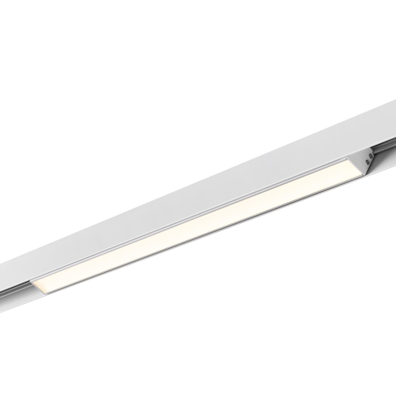 Трековый светильник для низковольтного шинопровода NOVOTECH SHINO FLUM белый LED*1 24W
