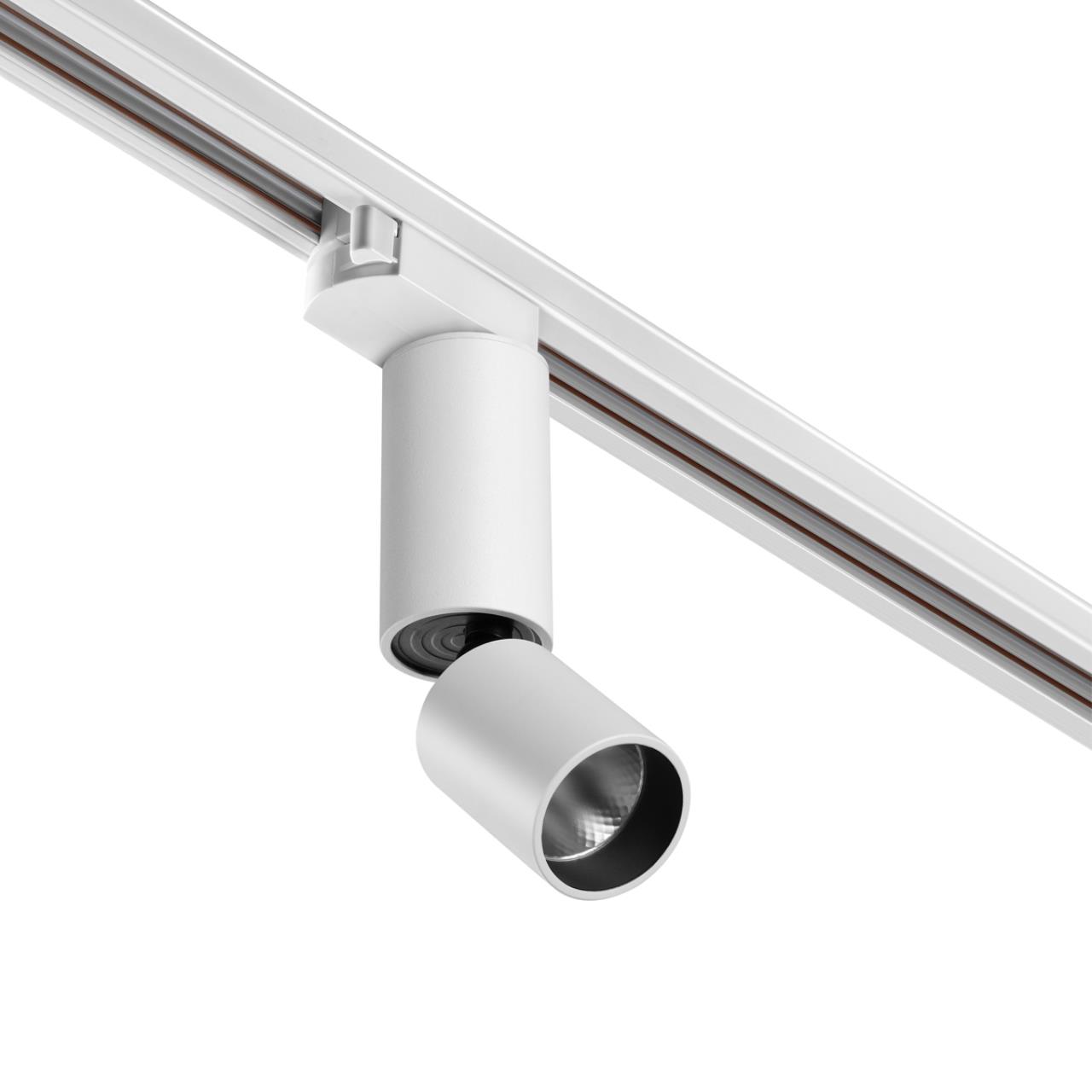 Светильник светодиодный однофазный трехжильный трековый NOVOTECH PORT TUBO белый LED 5W