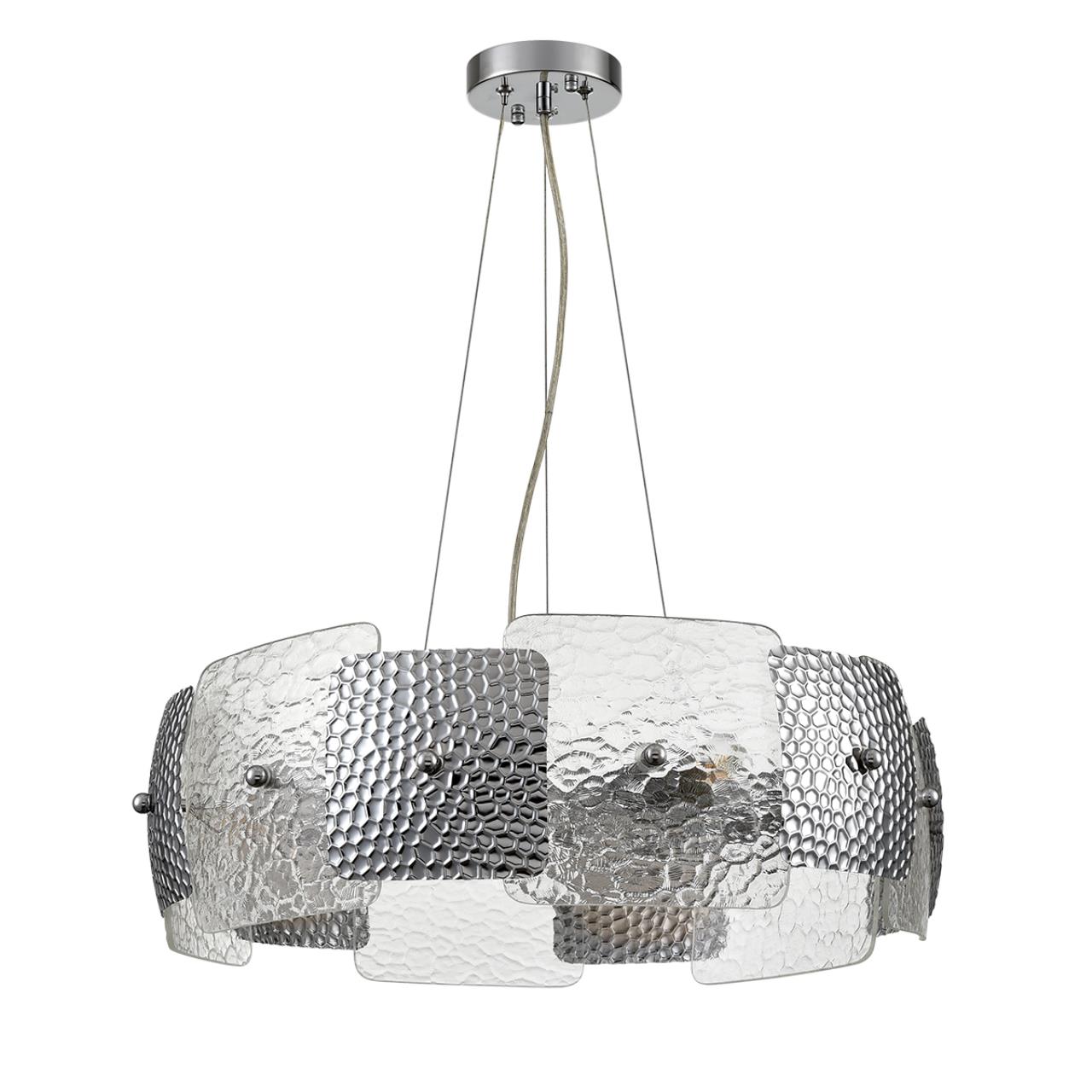 Люстра подвесная LUMION MODERNI LIBERTI хром E14*6 10W