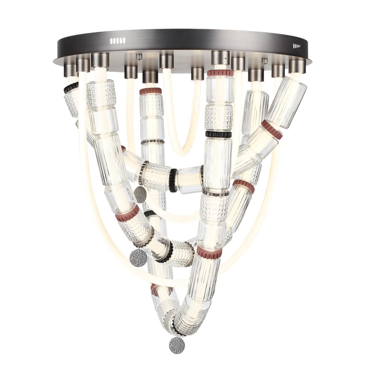 Люстра потолочная ODEON LIGHT EXCLUSIVE L-VISION COLLIER никель