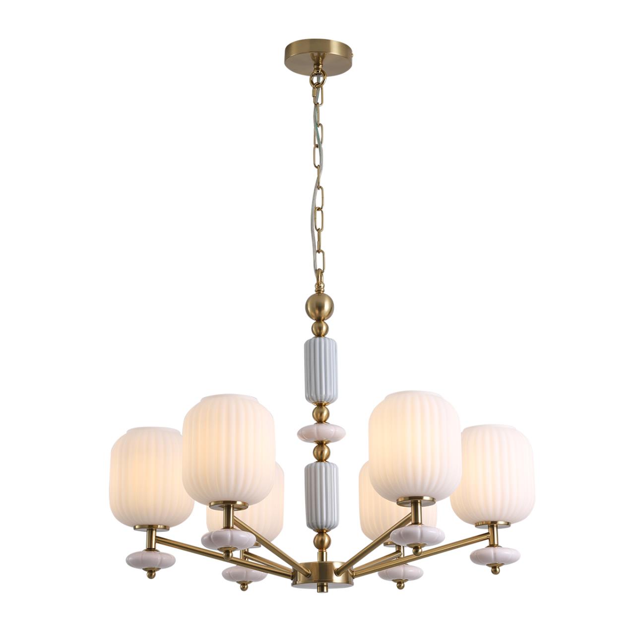Люстра LUMION MODERNI ALEGRA бронзовый E27*6 10W