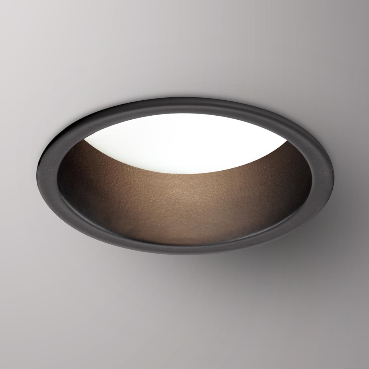 Светильник встраиваемый светодиодный NOVOTECH SPOT TRAN черный LED 9W 3000К плафон черный