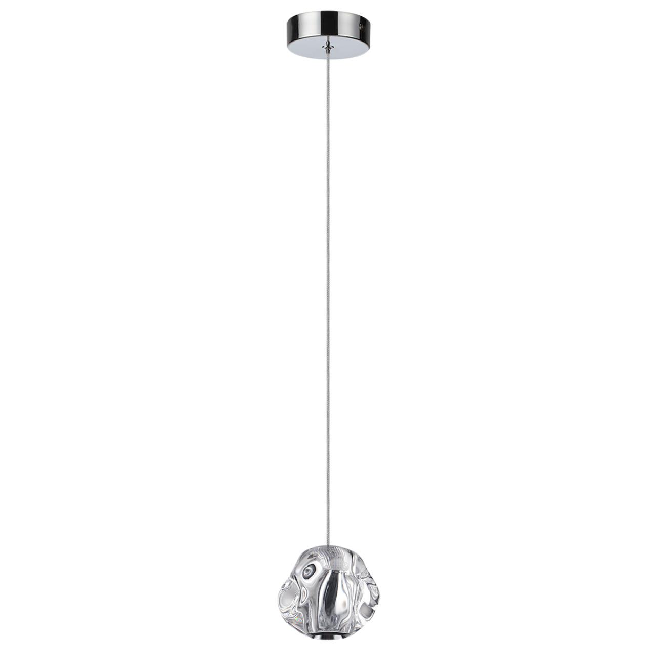 Подвес ODEON LIGHT L-VISION JEMSTONE хром