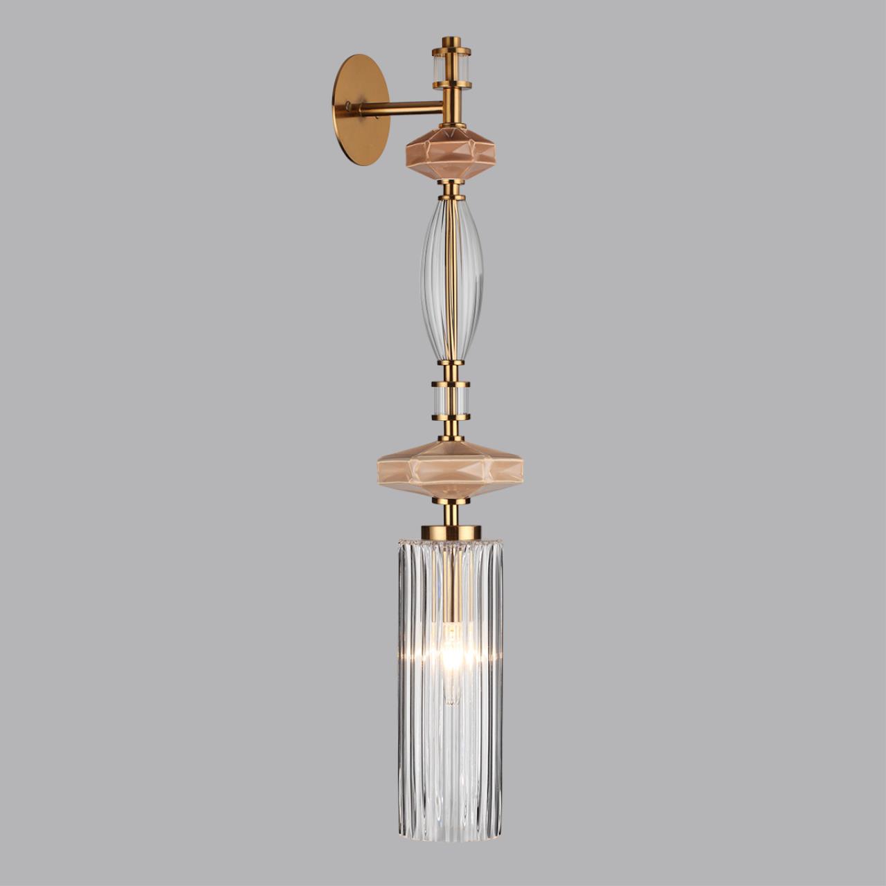 Настенный светильник ODEON LIGHT EXCLUSIVE MODERN TERRA античная бронза, латунь E14*1 10W