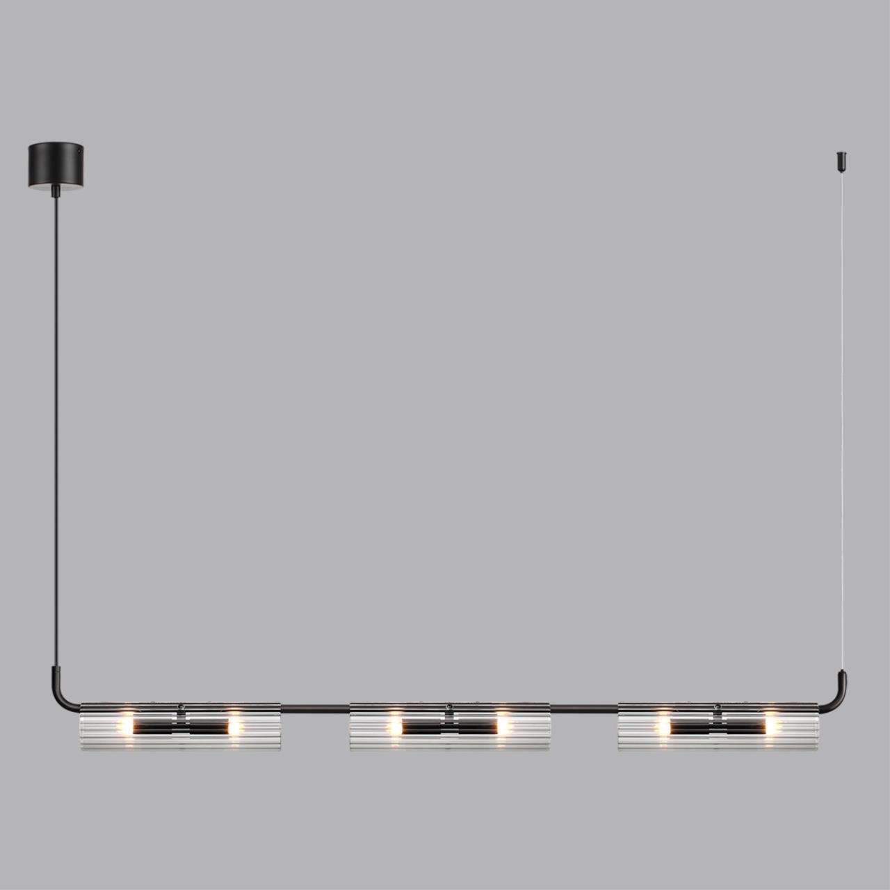 Подвес линейный LUMION SUSPENTIONI TORONTO черный G9*6 10W