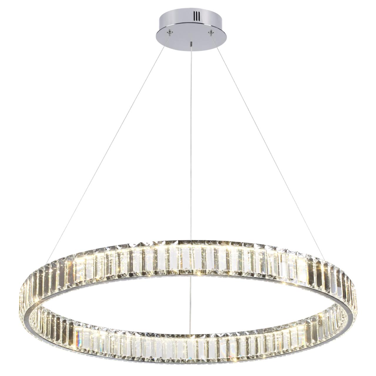 Люстра ODEON LIGHT L-VISION Vekia хром LED*1 45W