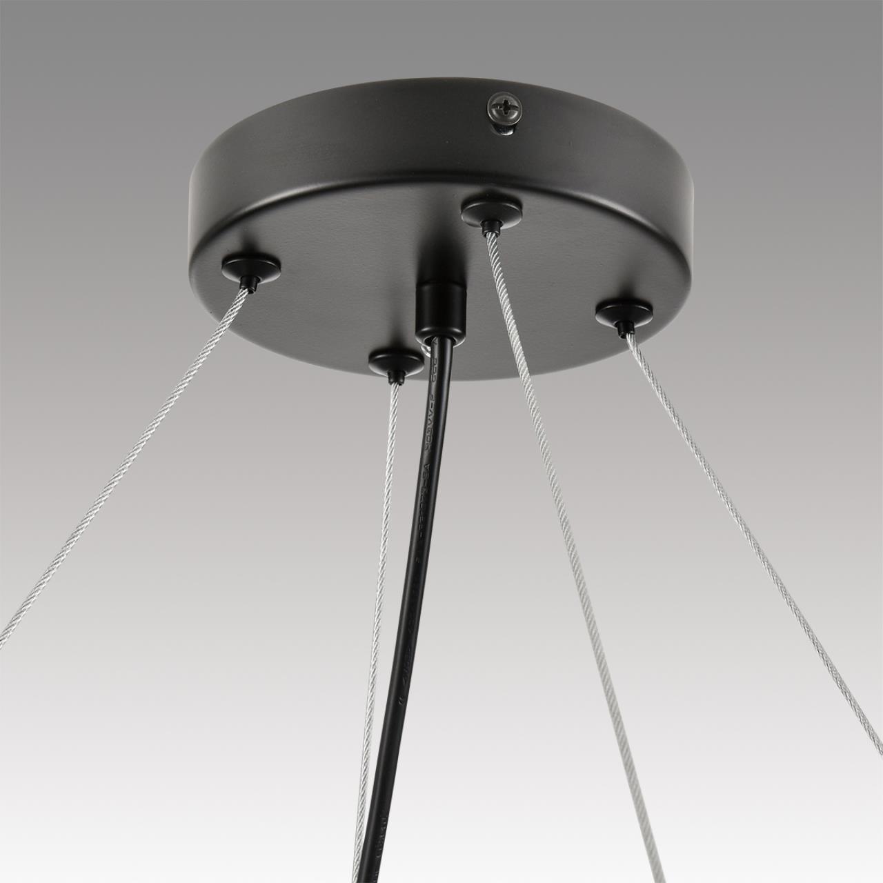 Люстра подвесная LUMION COMFI NATALINA черный GX70*8 15W