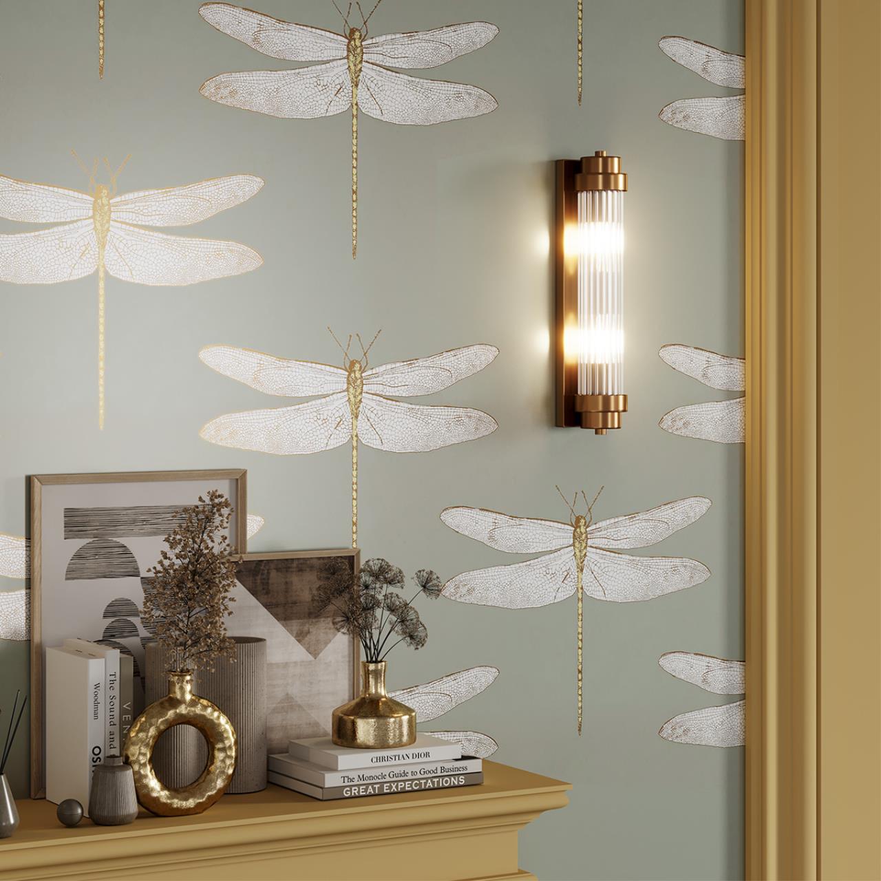 Настенный светильник ODEON LIGHT WALLI LORDI бронзовый