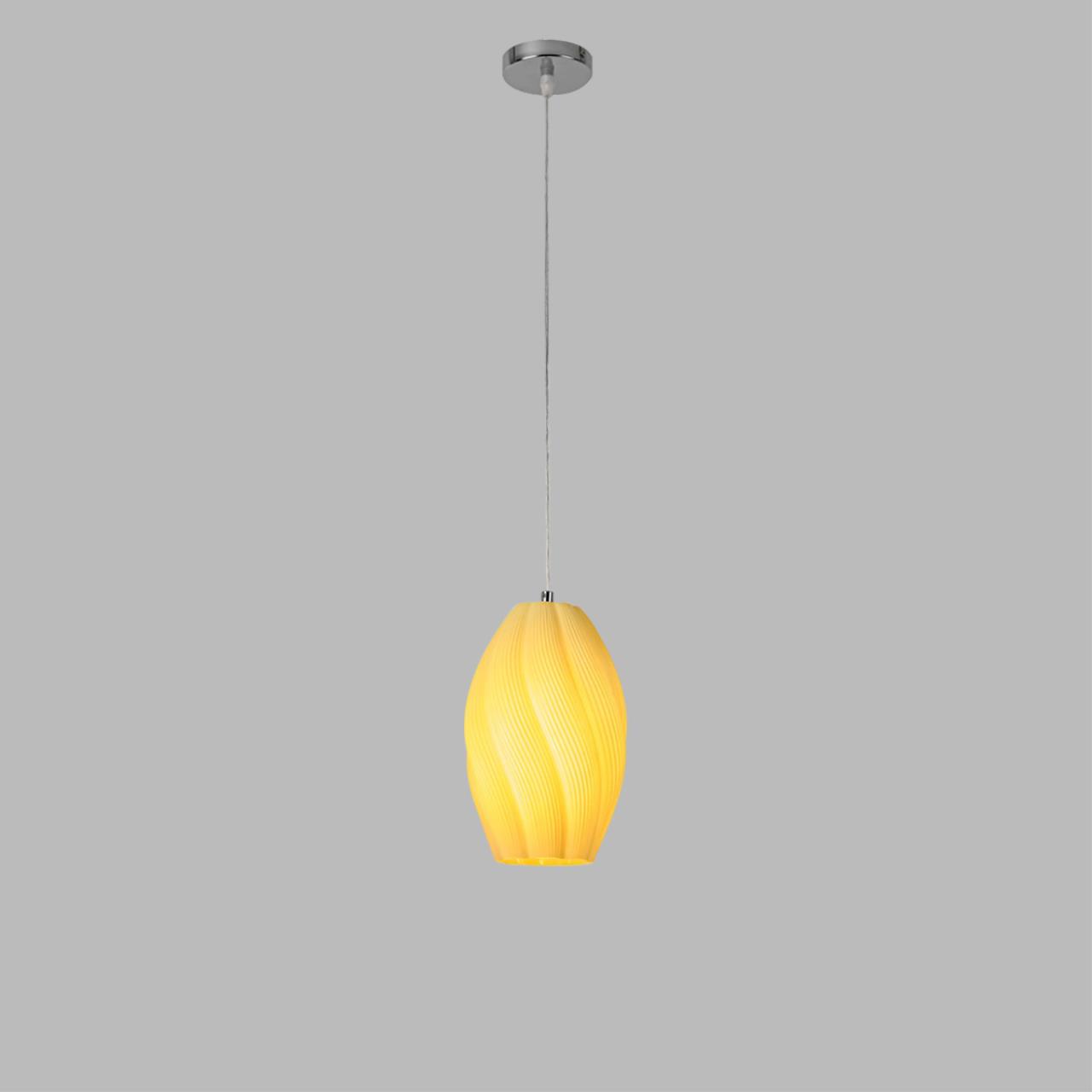 Подвес LUMION MODERNI TIDE хром E27*1 10W плафон бежевый