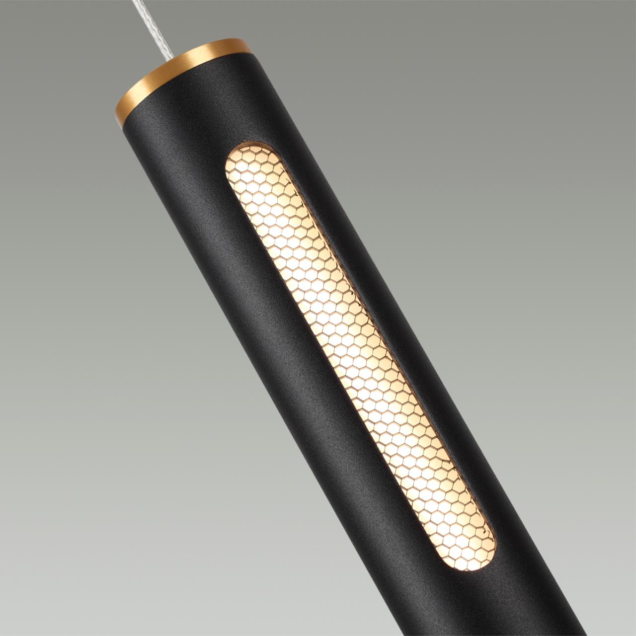 Подвесной светильник ODEON LIGHT HIGHTECH MALI черный LED*1 9W