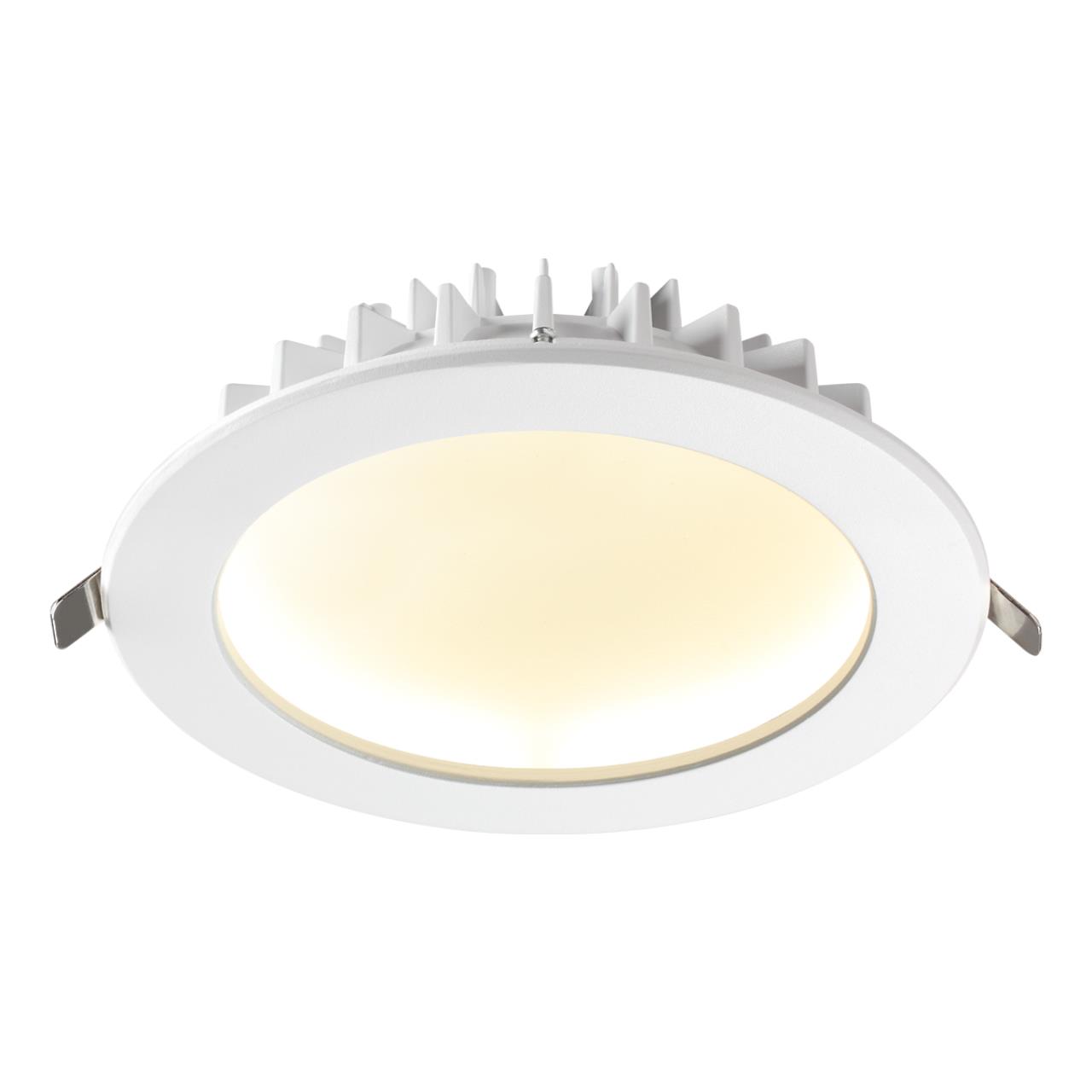 Светильник встраиваемый светодиодный NOVOTECH SPOT GESSO белый LED 20W