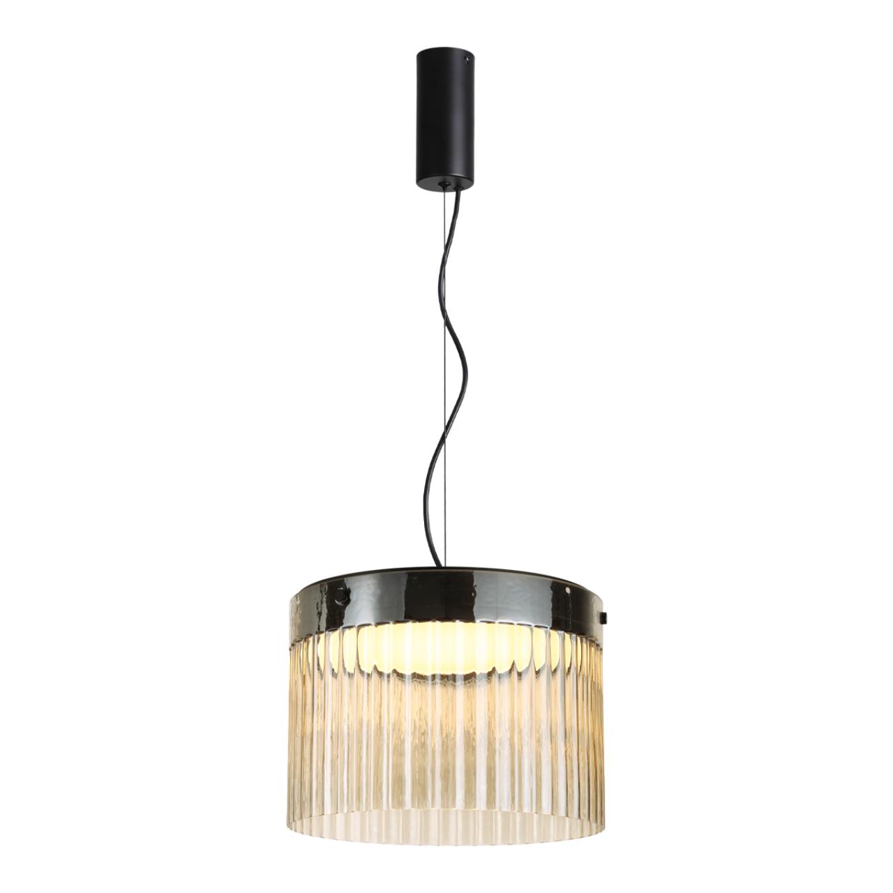 Подвес ODEON LIGHT L-VISION PILLARI черный LED 24W